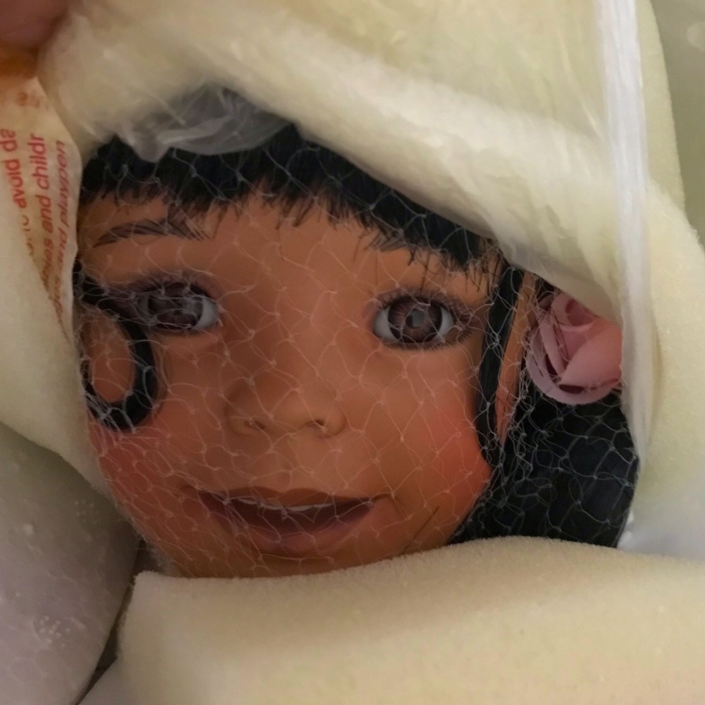 A Fine Porcelain Collector Doll “Anna”
By The Danbury Mint collection